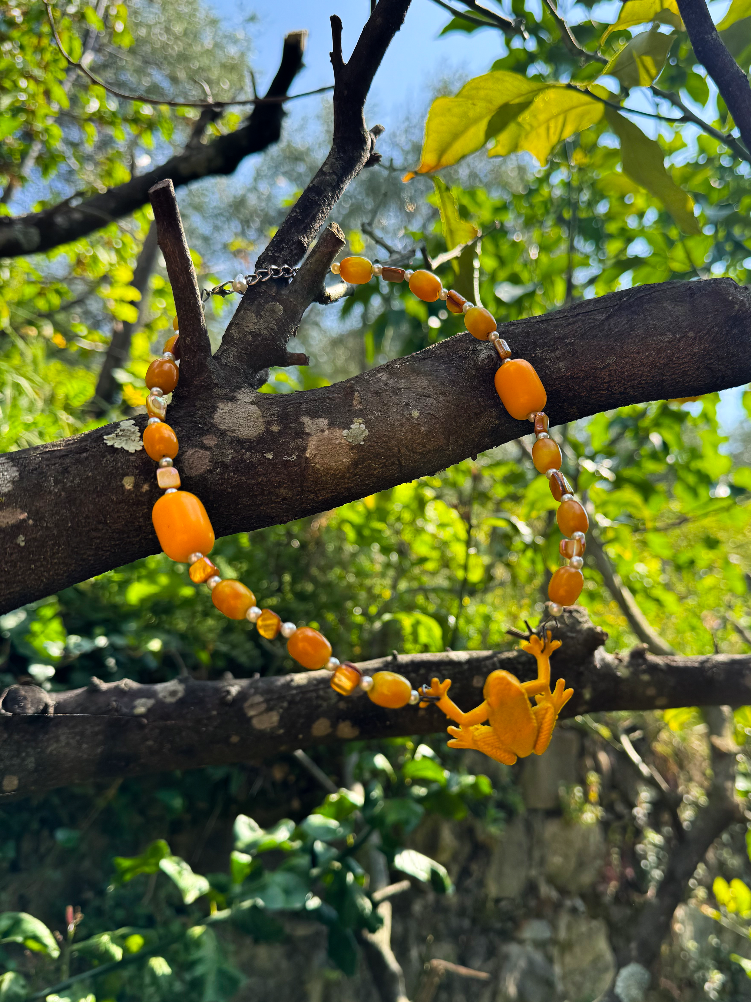 COLLIER GRENOUILLE